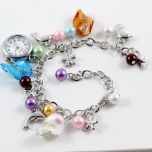 Nice Perfect Women Girls Charming Watch Bracelet Bling Bangle Wrist Watch