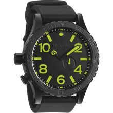 Nixon 51-30 PU Watch (Colour: All Black / Lum)