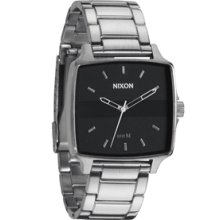 Nixon Cruiser Black Watch - silver regular