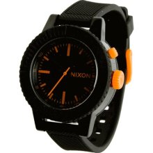 Nixon GoGo Black and Orange Ladies Watch A287583