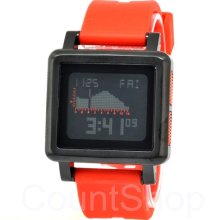 Nixon Housing A157 All Black/ Red