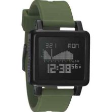 Nixon Housing Watch - Matte Black/surplus Green