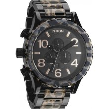 Nixon Mens 51-30 Leopard Watch A083-1153