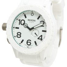 Nixon Rubber 51-30 Watch White, One Size