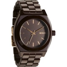 Nixon The Ceramic Time Teller Watch Cherry Chocolate One Size For Men 20032540201