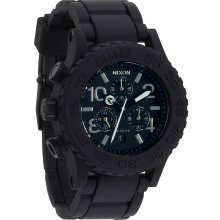 Nixon The Rubber 42-20 Chrono Watch in Black