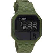 Nixon The Rubber Re-run Watch - Surplus Green