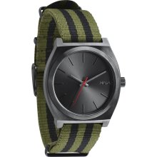 Nixon Time Teller Watch in Surplus/BlackNylon