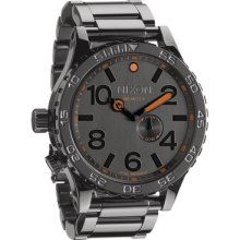 Nixon Unisex 51-30 Tide Steel Grey Watch