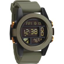 Nixon Unit Watch (Surplus/Black/Orange Ano) O/S :: SURPLUS/BLACK/ORANG