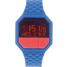 Nixon Watches Men's Blue Dial Blue Plastic Blue Dial Blue Plastic A169