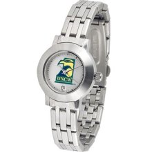 North Carolina Wilmington Seahawks UNCW Womens Steel Dynasty Watch