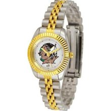 North Dakota Fighting Sioux UND NCAA Womens 23Kt Gold Watch ...