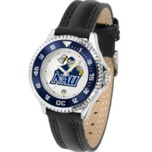 Northern Arizona (NAU) Lumberjacks Competitor Ladies Watch with Leather Band