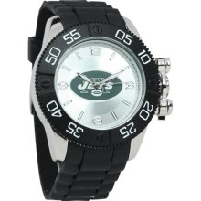 NY Jets wrist watch : New York Jets Beast Sport Watch - Black