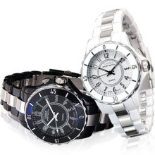 Ohsen Mens Cool Color Backlight Dial Stainless Steel Quartz Wrist Watch