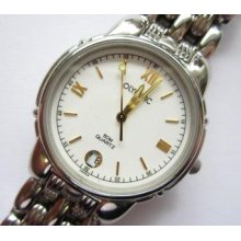 Olympic Quartz N.o.s. Gents Watch With Stainless Steel Bracelet