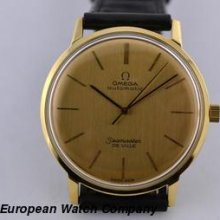 Omega Seamaster De Ville 14K Yellow Gold Automatic 34MM