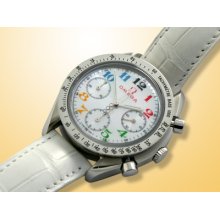 Omega Speedmaster Olympic Collection Timeless Automatic Ladies Watch