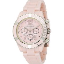 Paris Hilton Women's Chronograph Pink Dial Watch 138.4322.99