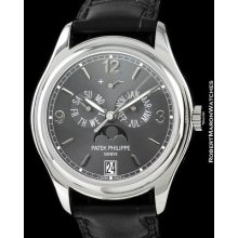 Patek Philippe 5146 18k White Gold Annual Calendar Slate Dial