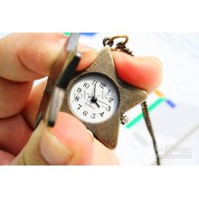 Pentagram Pocket Watch Supe Restore Ancient Ways Small Electronic Ta