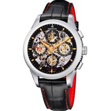 Perrelet Chronograph Skeleton GMT A1010.9 Mens wristwatch