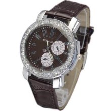 Personal Selection Womens Ladies Jelly Leatheroid Quartz Wrist Watch Watches