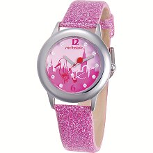 Personalized Pink Sparkle Watch