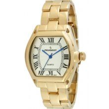 Peugeot Ladies Gold Tone Bracelet Watch 7069g