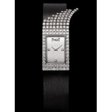 Piaget Limelight Fringe Motif Small White Gold Ladies Watch G0A34062