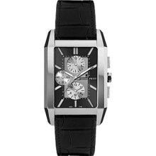 Pierre Petit Men's P-780A Serie Paris Rectangular Case Black Leat ...