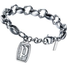 Police Klondike Bracelet Pj20907bss/01 All Stainless Steel Antialergic