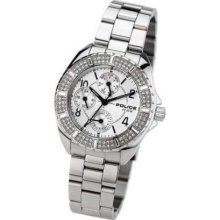 Police Ladies Stone Set Stainless Steel 11547MS/04M Watch