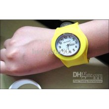 Popular Students Jelly Table Children Watch The Tape Measure Watch L