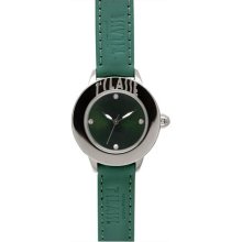 Prima Classe Women's PCD 930/ZZ Stainless Steel Green Leather Swa ...