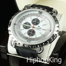 Promotional Offer 2 Luminous Hands Numeric Round Big Face Fashion Hip Hop Watch