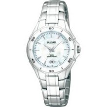 Pulsar Ladies` Collection Dress Sport Date Calendar Watch