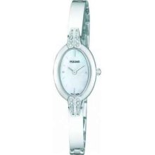 Pulsar Ladies' Slim, Stainless Steel, Pegf87x1 Watch Rrp Â£79.95