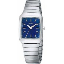 Pulsar Women's Stainless Steel Case$90 Watch Ptc323