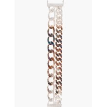 Raf Simons Silver Two-chain Bracelet