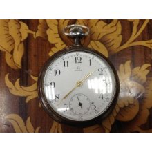 Rare Early Omega Men's Pocket Watch About 1900