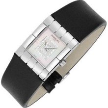 Raymond Weil Designer Women's Watches, Tema - Ladies' Double Diamond River Leather Watch