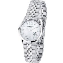 Raymond Weil Freelancer Women Watch Stainless Steel Swiss Quartz Silver Gift