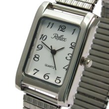 Reflex Gents Expanding Bracelet Watch Clear Dial 301gx