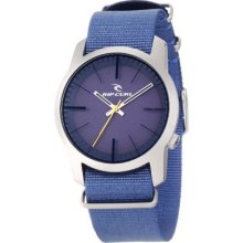 Rip Curl Men's A2544-nav Analog Nylon Webbing Strap Watch