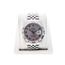 Rolex Datejust 16264 Turnograph watch with Rhodium Roman numeral dial