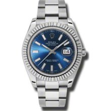 Rolex Oyster Perpetual Datejust II 116334-BLIO Men's Watch