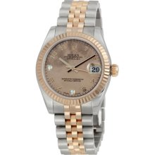 Rolex Oyster Perpetual Datejust Unisex Self winding Watch 178271GDDJ