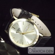 Rotary - Gent's Gold Tone Bezel Watch - Gs02624/03/dd